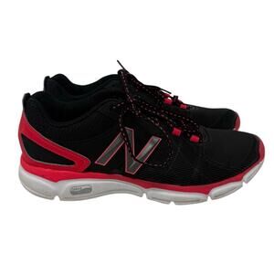 New Balance 513 Womens 7.5 Black Pink Running Shoes Athletic Sneakers